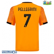 AS Roma Lorenzo Pellegrini #7 Bortedrakt 2025-26 Kortermet